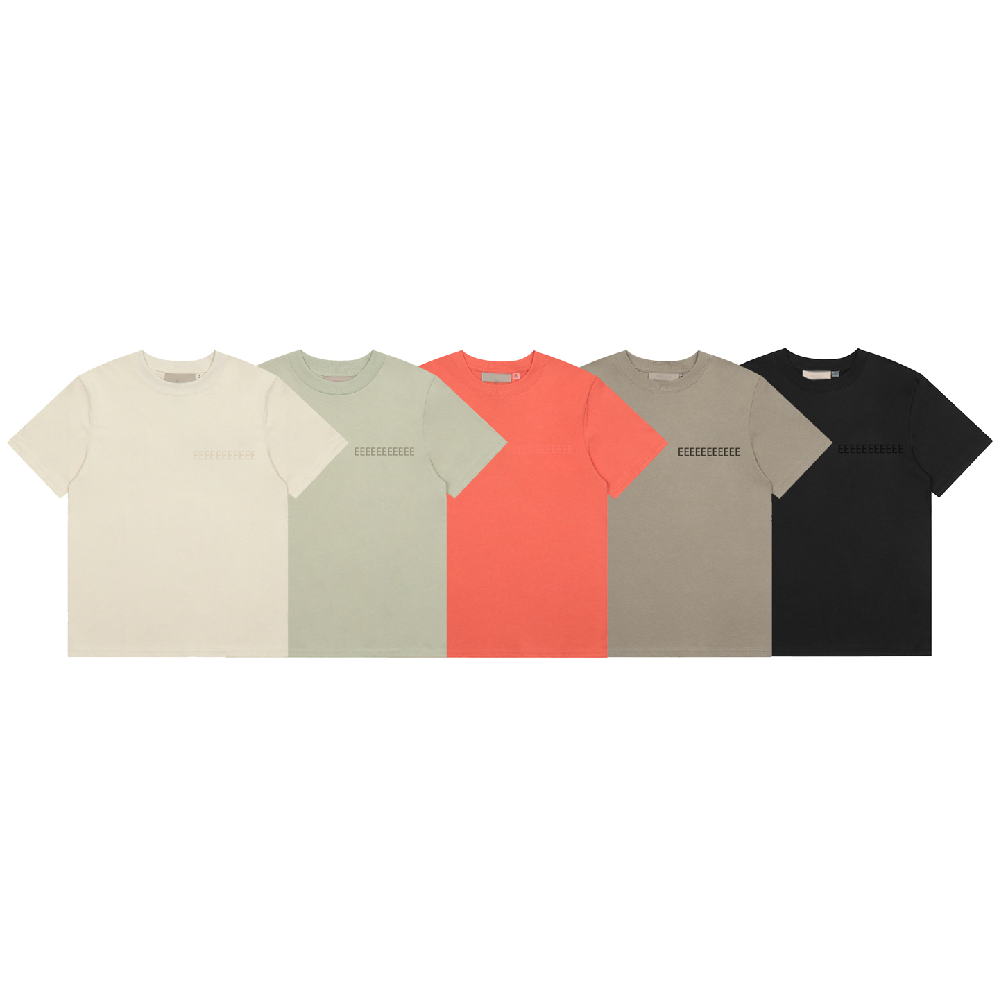 Fear Of God Essential - 23Ss Men's Classic T-Shirt Set, Paired