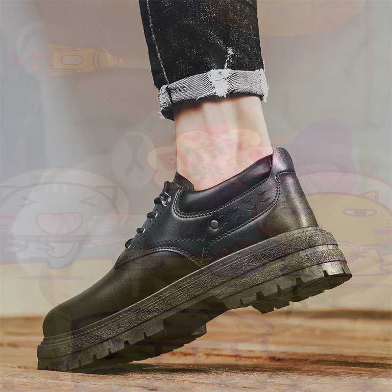 Streetwear Brand In Vietnam - Dark Natural Leather Fashion Trainers Tennis