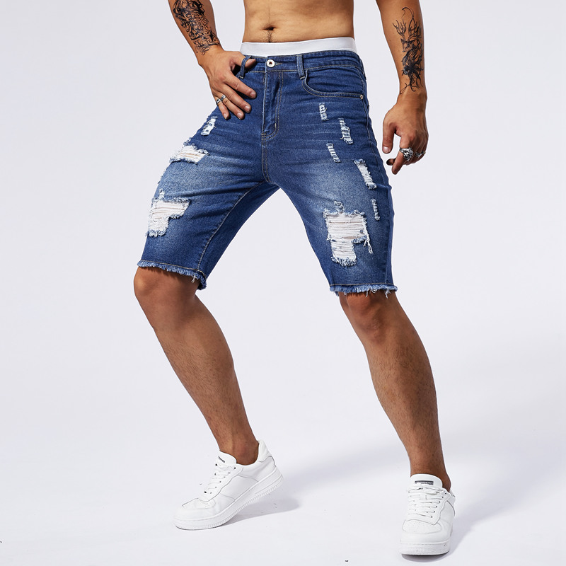 2025 Summer New Men's Ripped D - Streetwear Brand For Men recension och pris