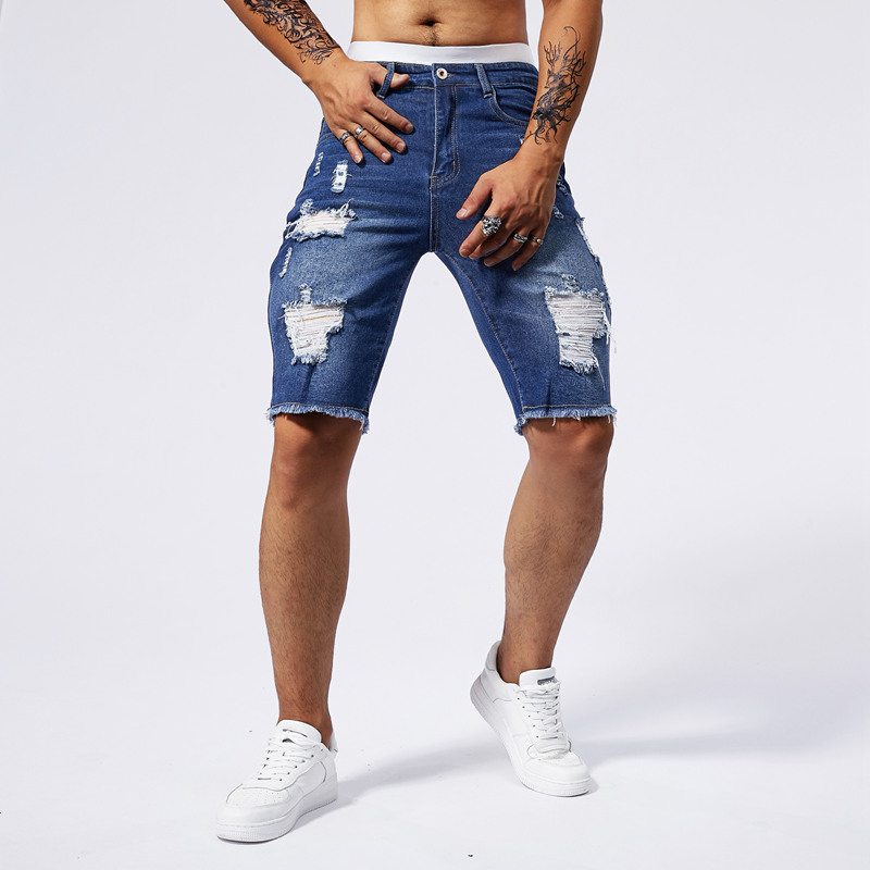 2025 Summer New Men's Ripped D - Streetwear Brand For Men recension och pris