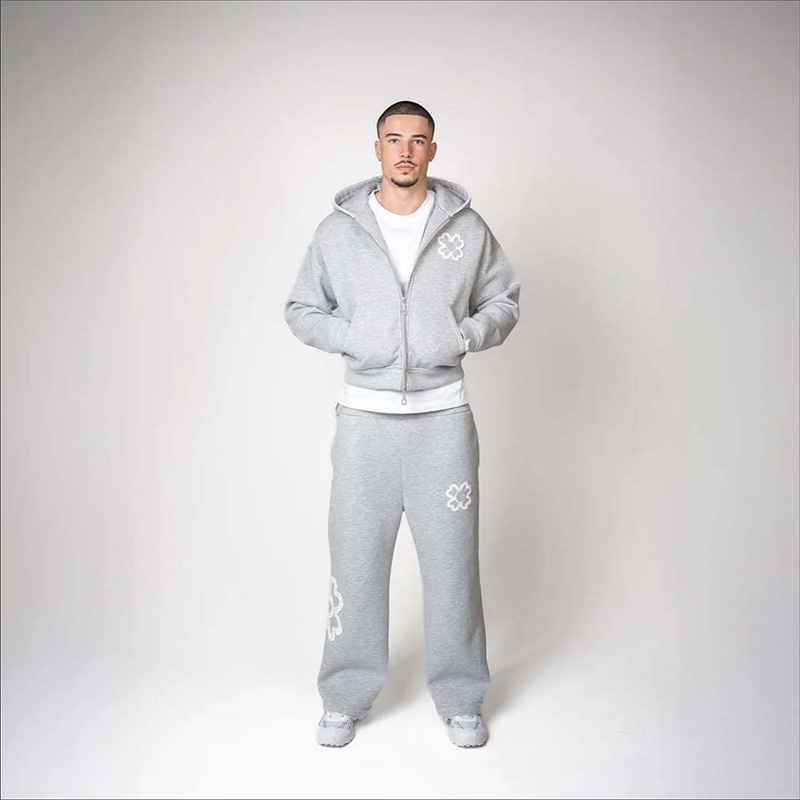 Spring Autumn Oversized 4 Leaf - Streetwear Zipper recension och pris