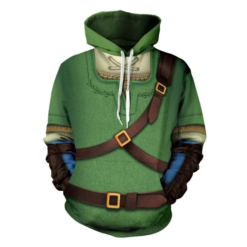 Cosplay Legend Zelda Link Zipp - Streetwear Zipper recension och pris