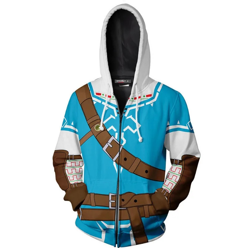Cosplay Legend Zelda Link Zipp - Streetwear Zipper recension och pris