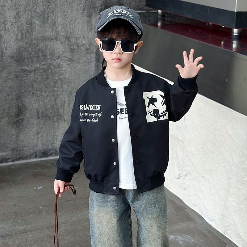 2025 New Boys Baseball Jacket  - Streetwear Zipper recension och pris