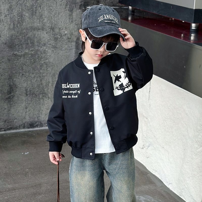 2025 New Boys Baseball Jacket  - Streetwear Zipper recension och pris