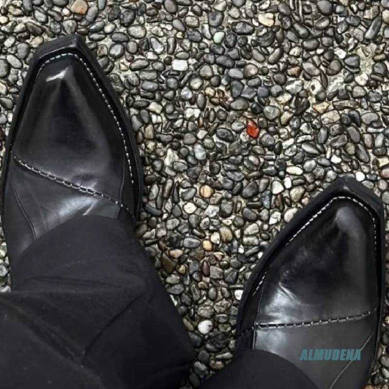 Street Style Black Faux Leathe - Streetwear Zipper recension och pris