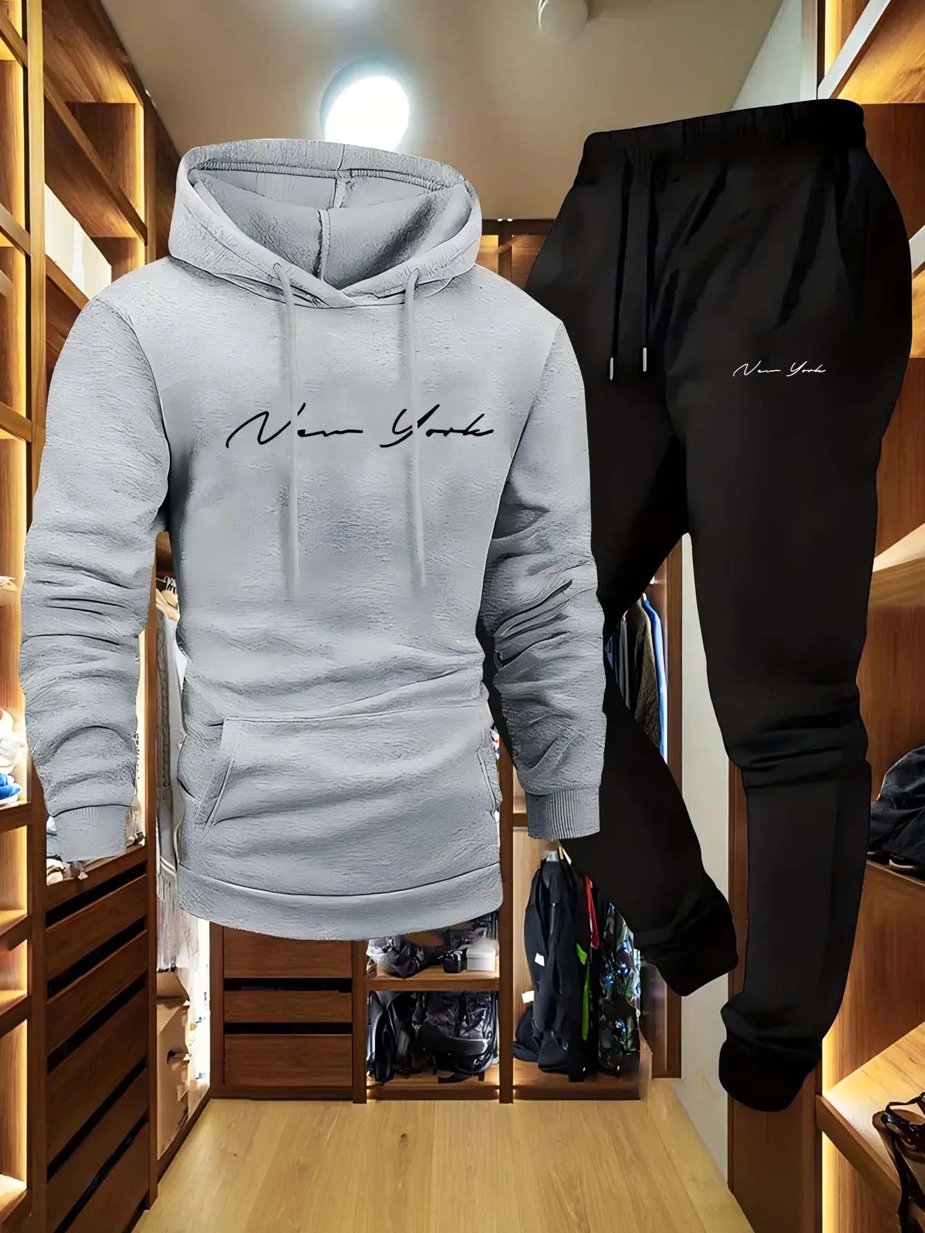 Men's Soft Hooded Sweatshirt S - Streetwear Zipper recension och pris