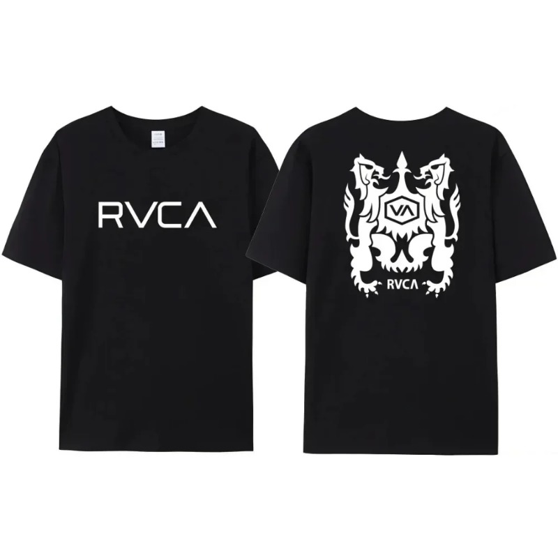 RVCA T Shirt Men Women Black T - Streetwear Brand Designs recension och pris