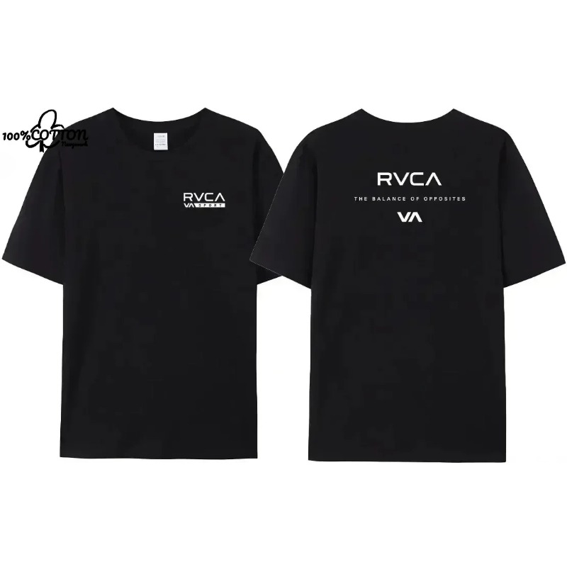 RVCA T Shirt Men Women Black T - Streetwear Brand Designs recension och pris