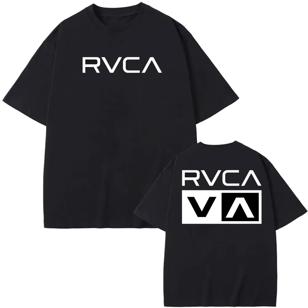 RVCA T Shirt Black Tee Summer  - Streetwear Brand Designs recension och pris